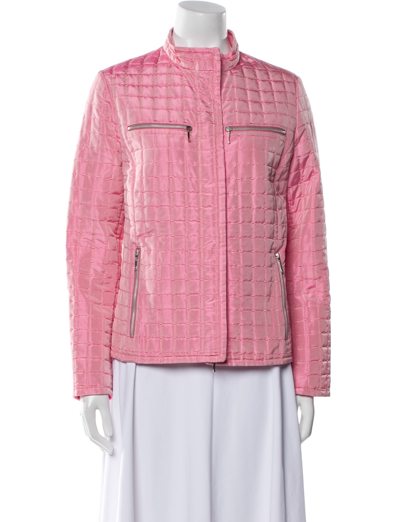 Leggiadro Silk Tweed Pattern Jacket