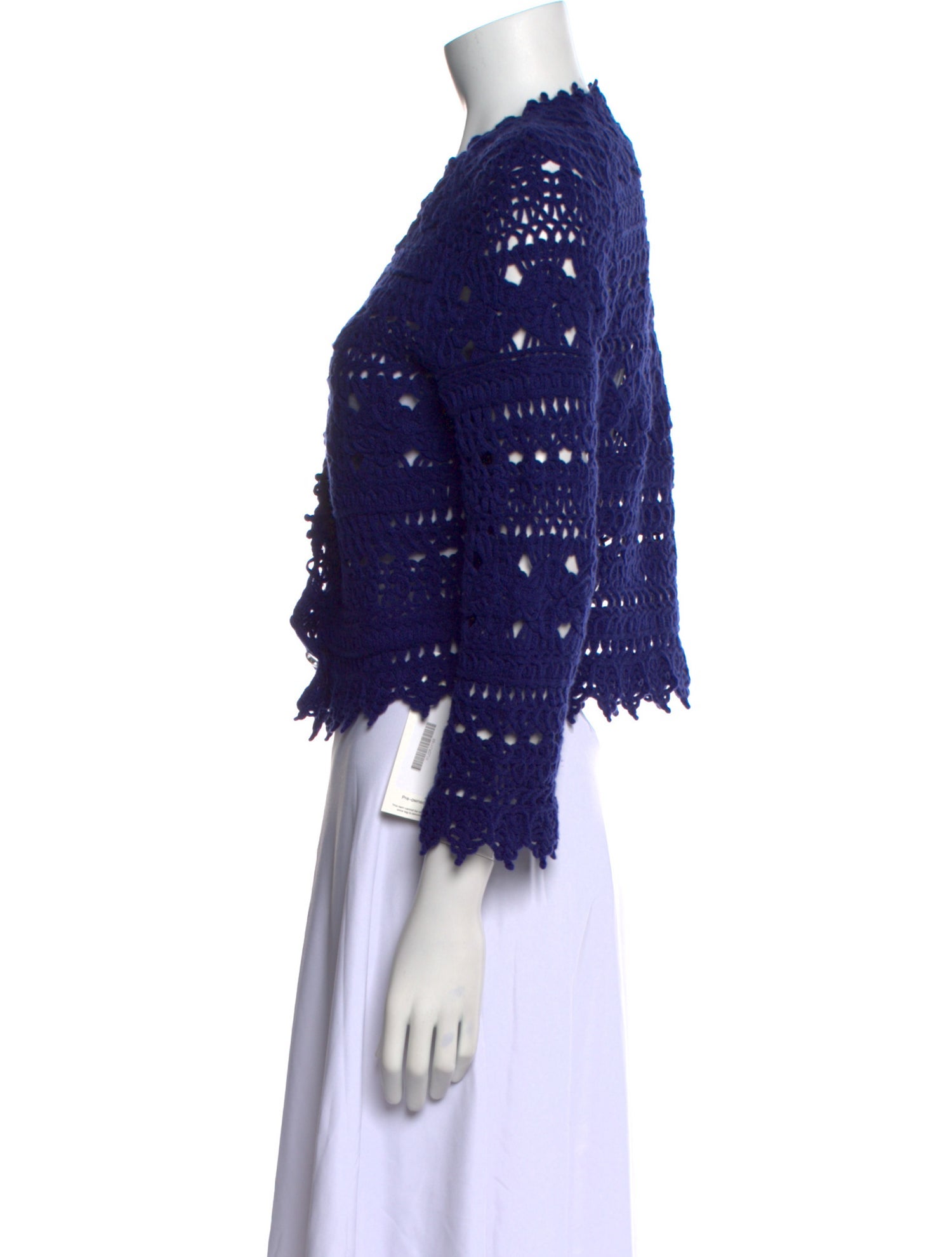 Leggiadro Cashmere Striped Sweater w/ Tags