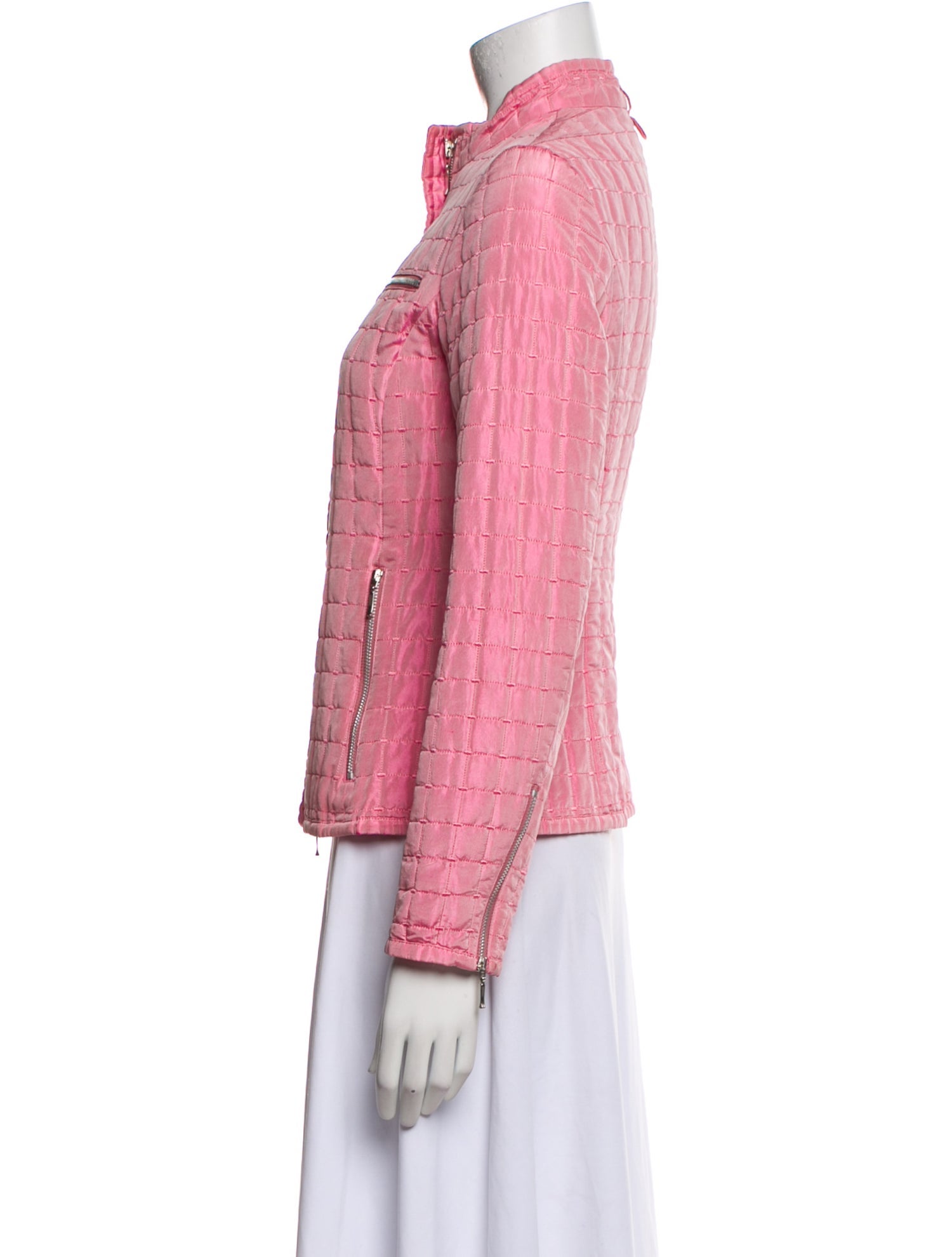 Leggiadro Silk Tweed Pattern Jacket