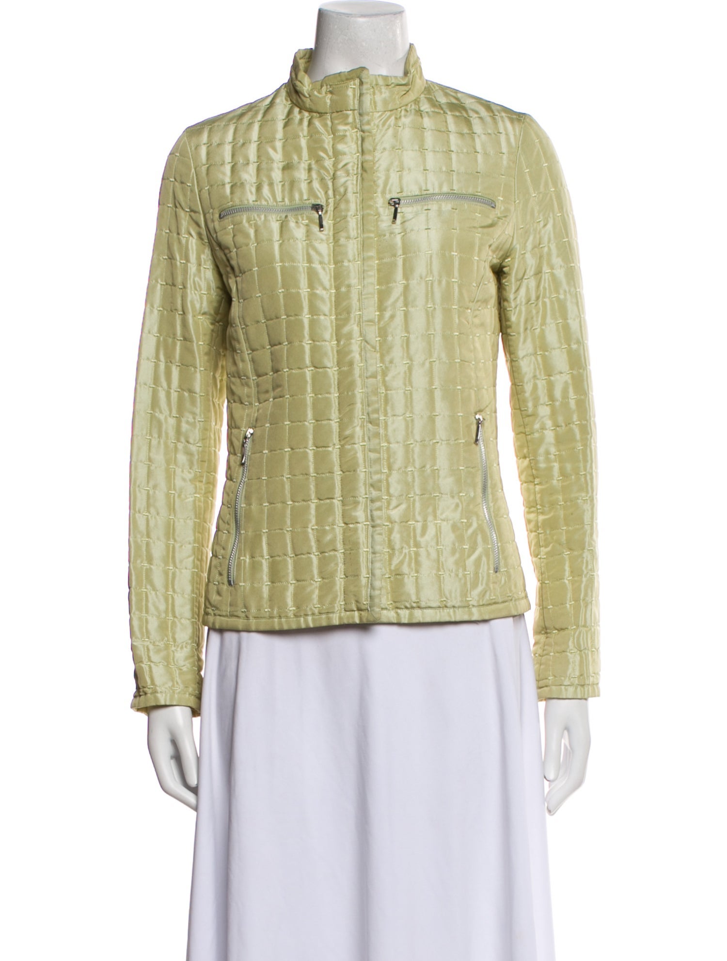 Leggiadro Silk Printed Jacket