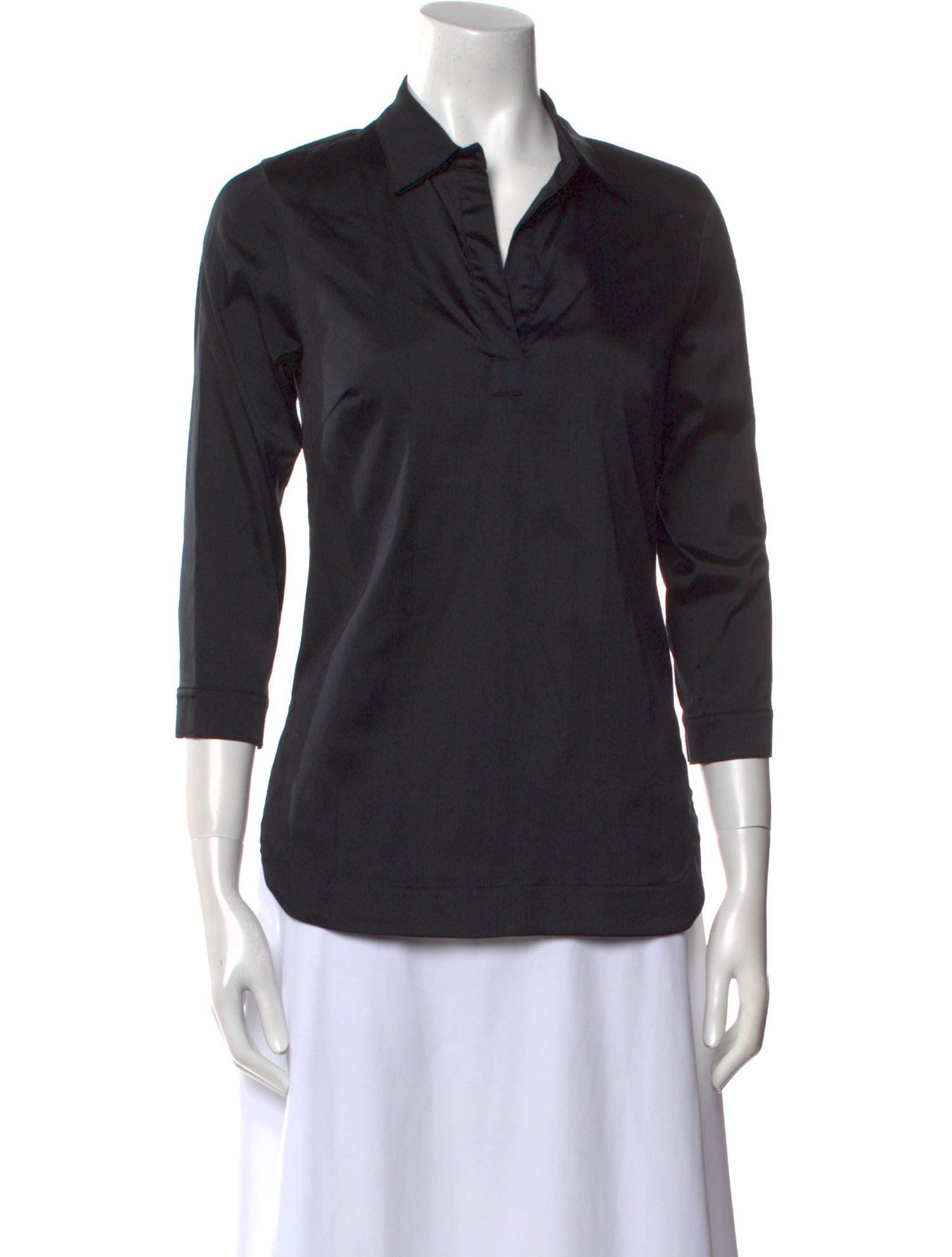 Leggiadro Silk Cowl Neck Top w/ Tags