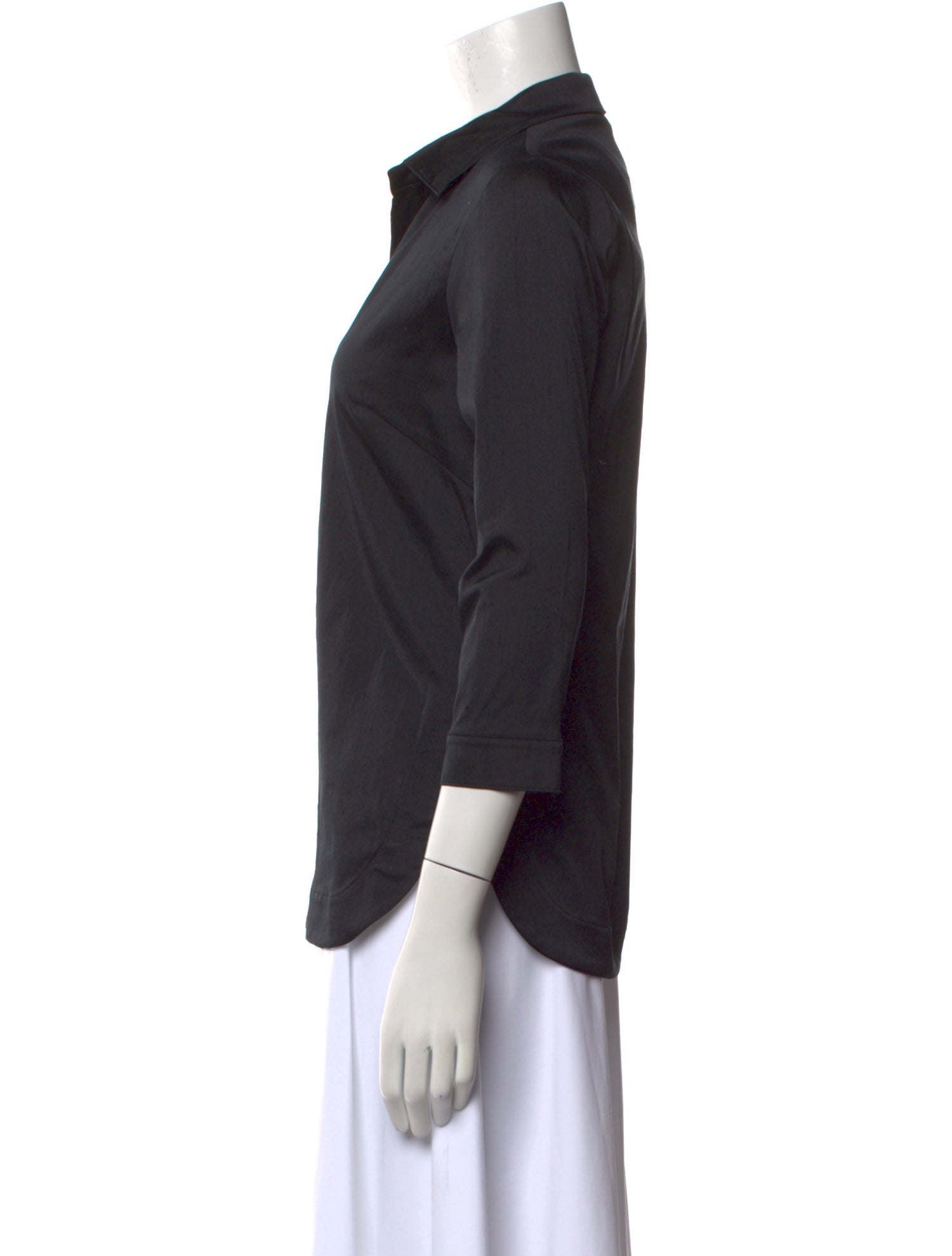 Leggiadro Silk Cowl Neck Top w/ Tags