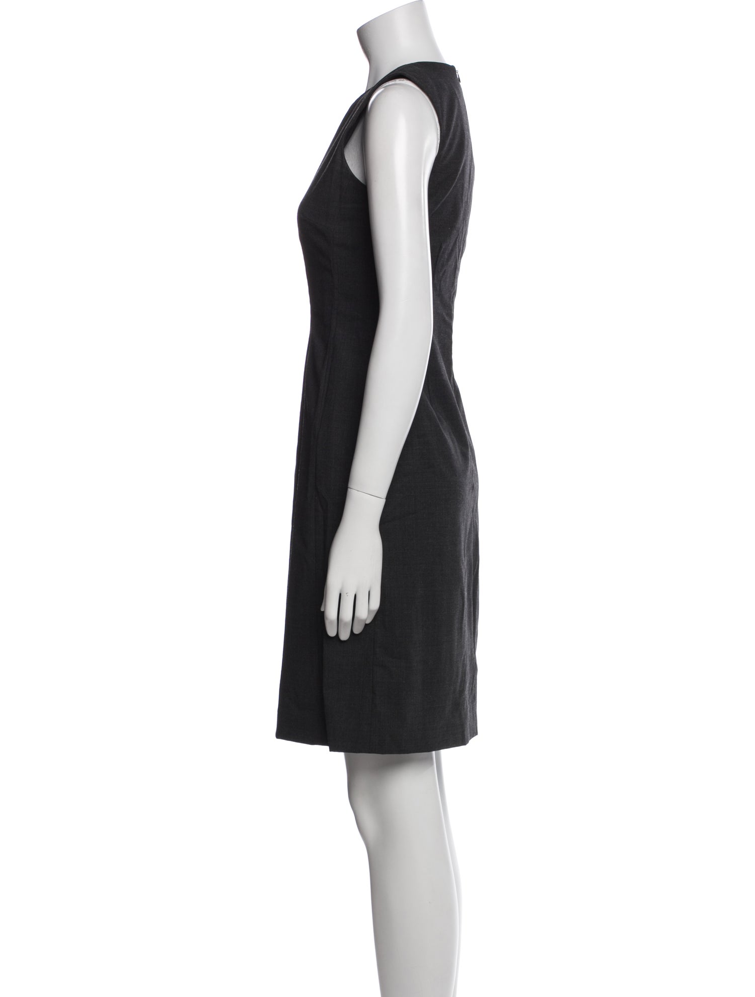 Leggiadro Wool Knee-Length Dress