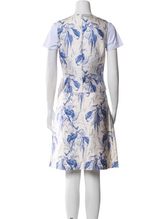 Leggiadro Silk Printed Skirt Set