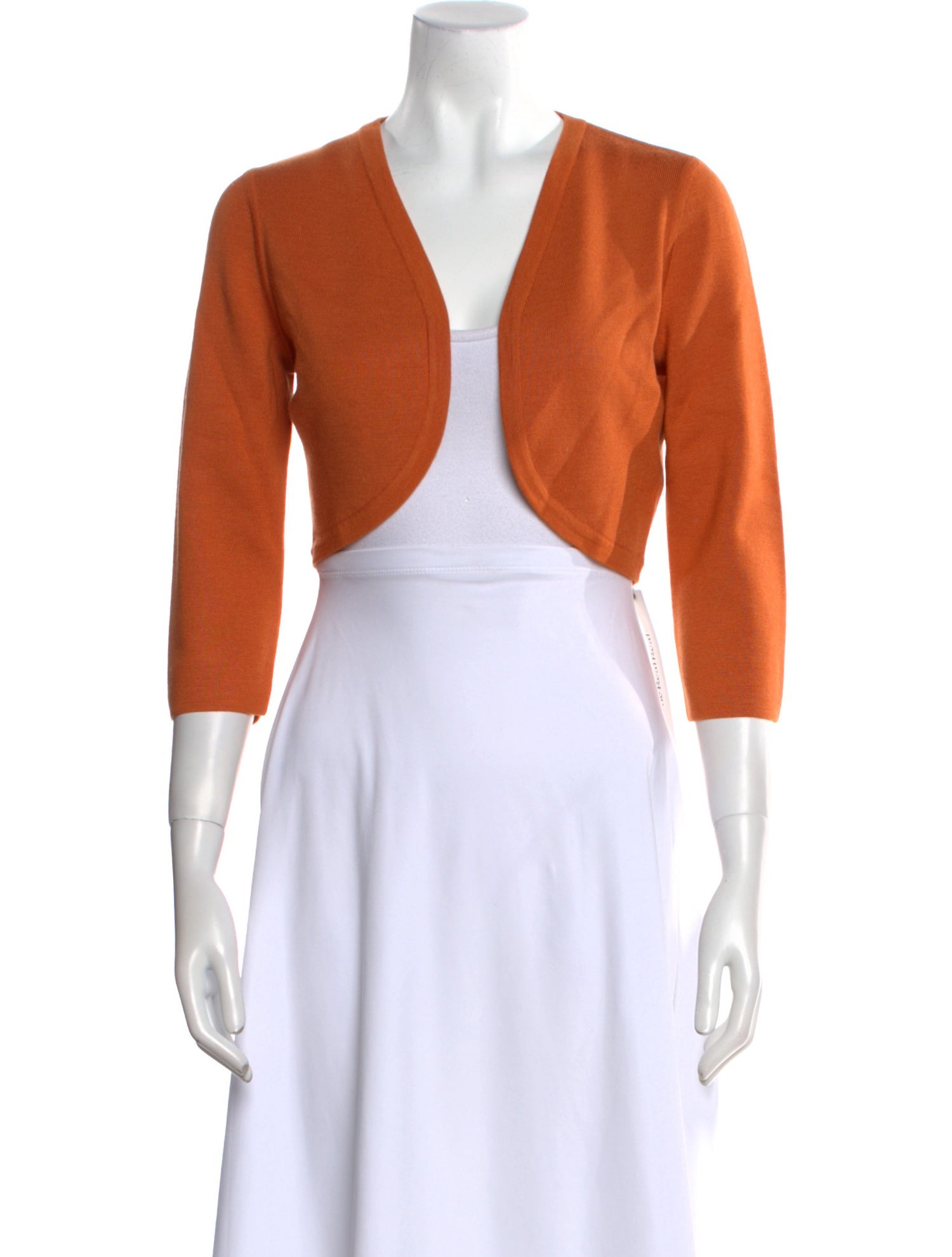 Leggiadro Virgin Wool Open Front Sweater w/ Tags