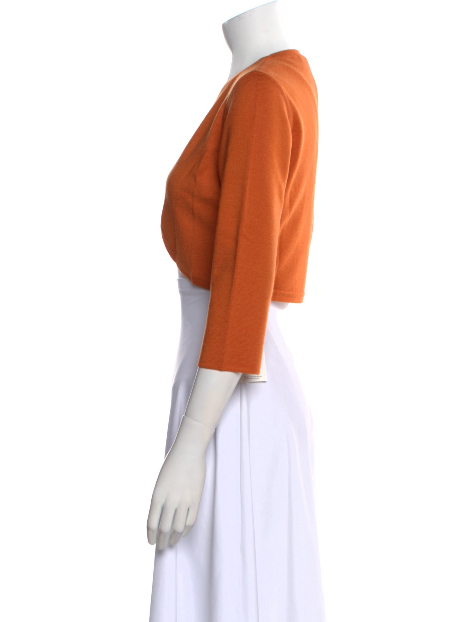 Leggiadro Virgin Wool Open Front Sweater w/ Tags