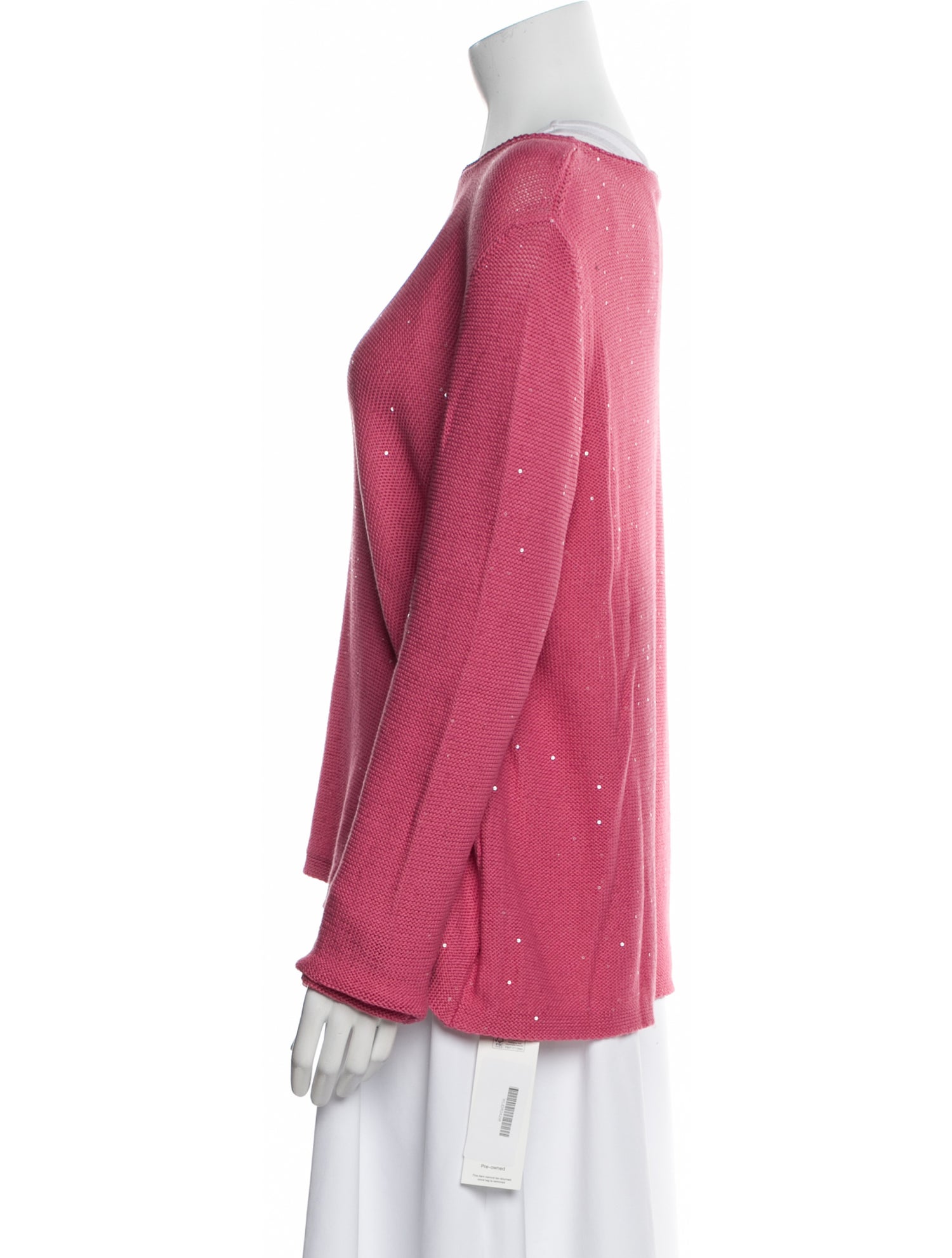 Leggiadro Bateau Neckline Sweater w/ Tags