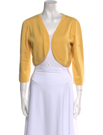 Leggiadro Wool Open Front Sweater