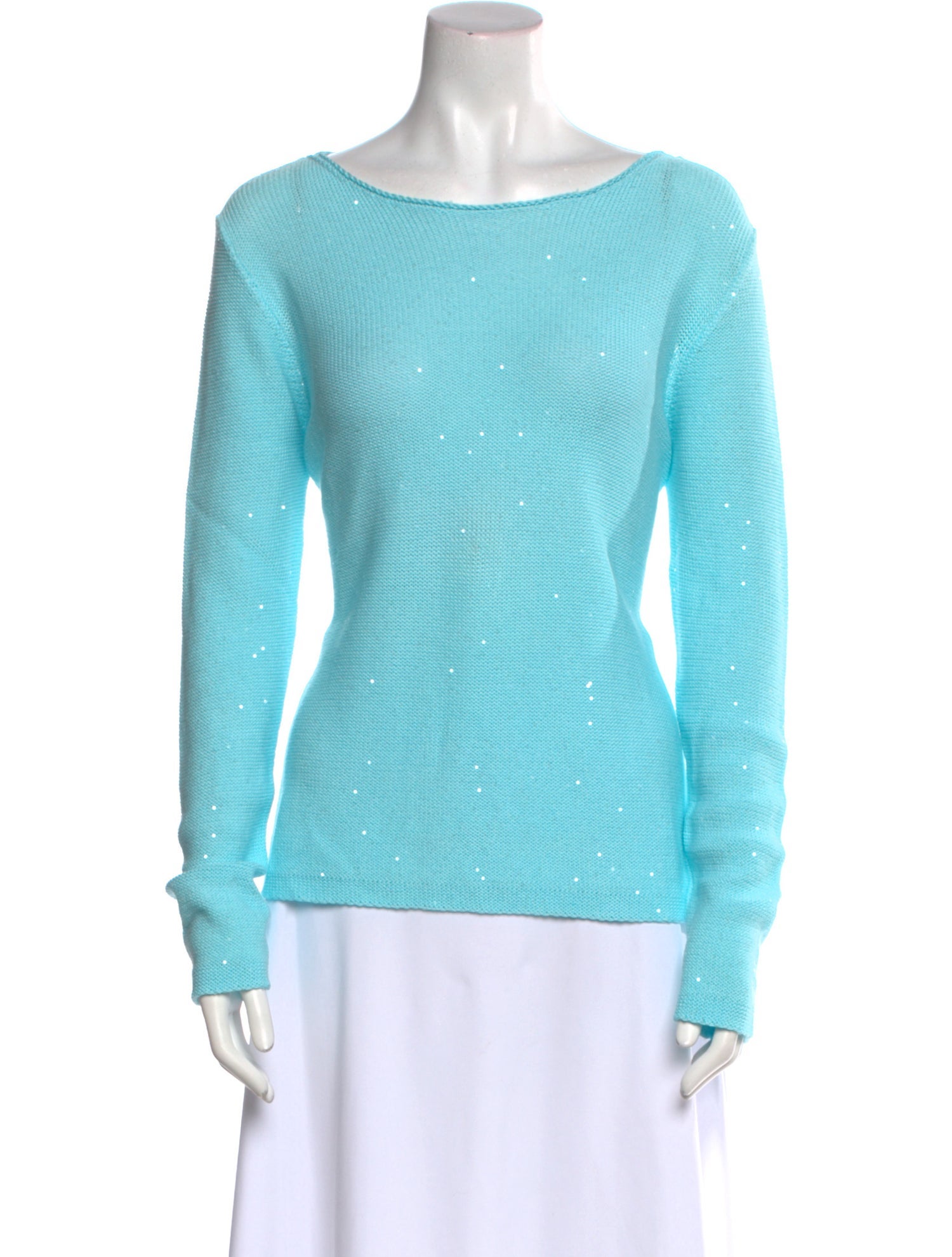 Leggiadro Bateau Neckline Sweater w/ Tags