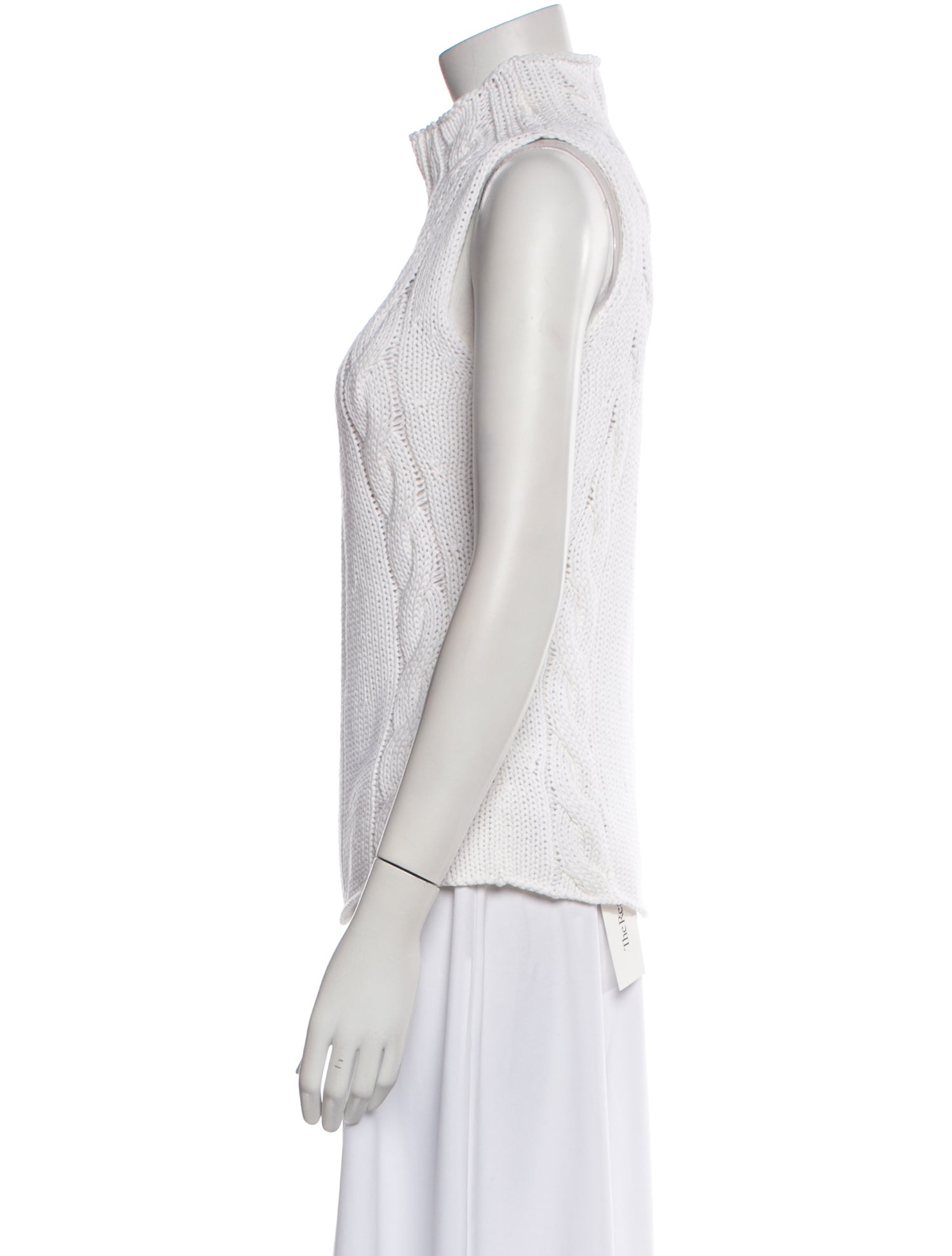 Leggiadro Mock Neck Sleeveless Top w/ Tags