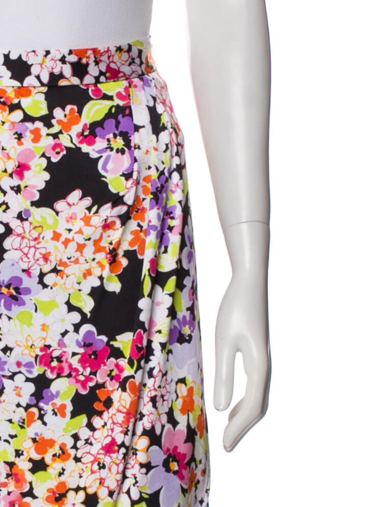 Leggiadro Floral Print Knee-Length Skirt w/ Tags