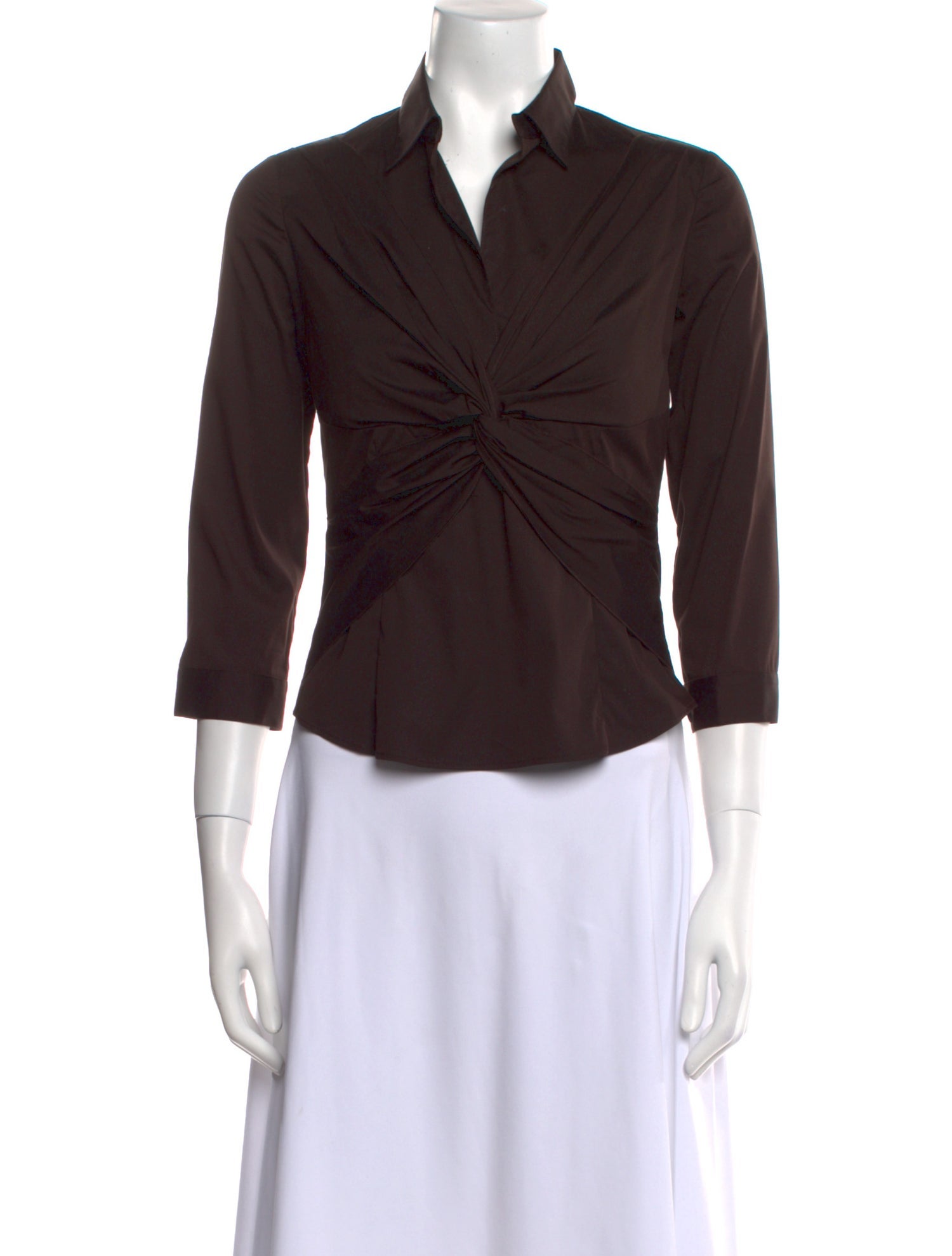 Leggiadro Three-Quarter Sleeve Polo