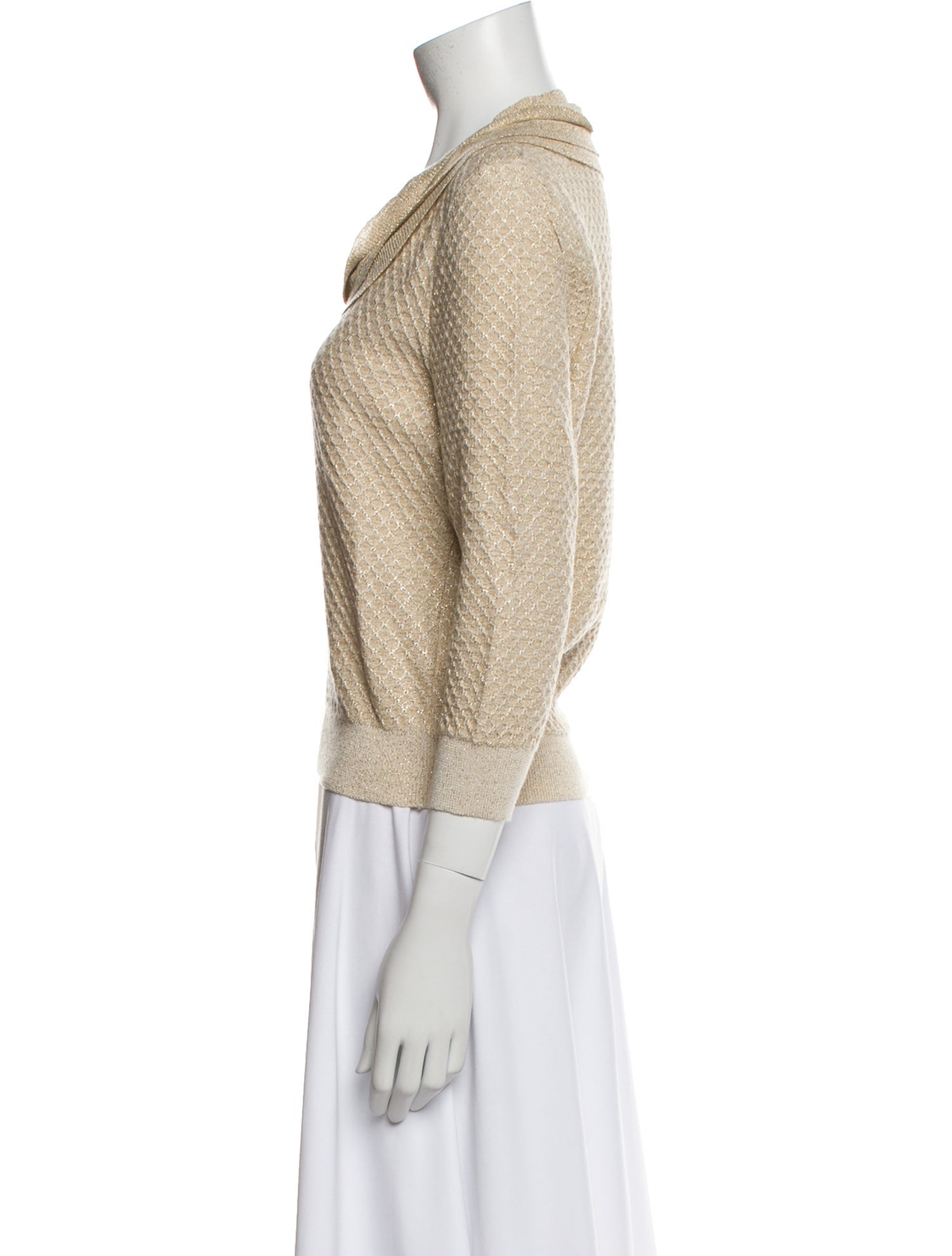 Leggiadro Cashmere Cowl Neck Sweater