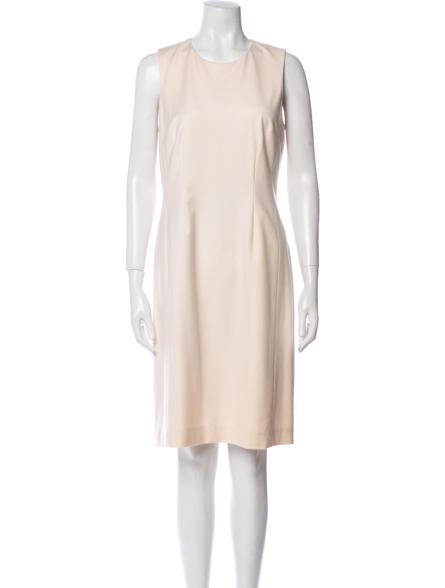 Leggiadro Silk Knee-Length Dress