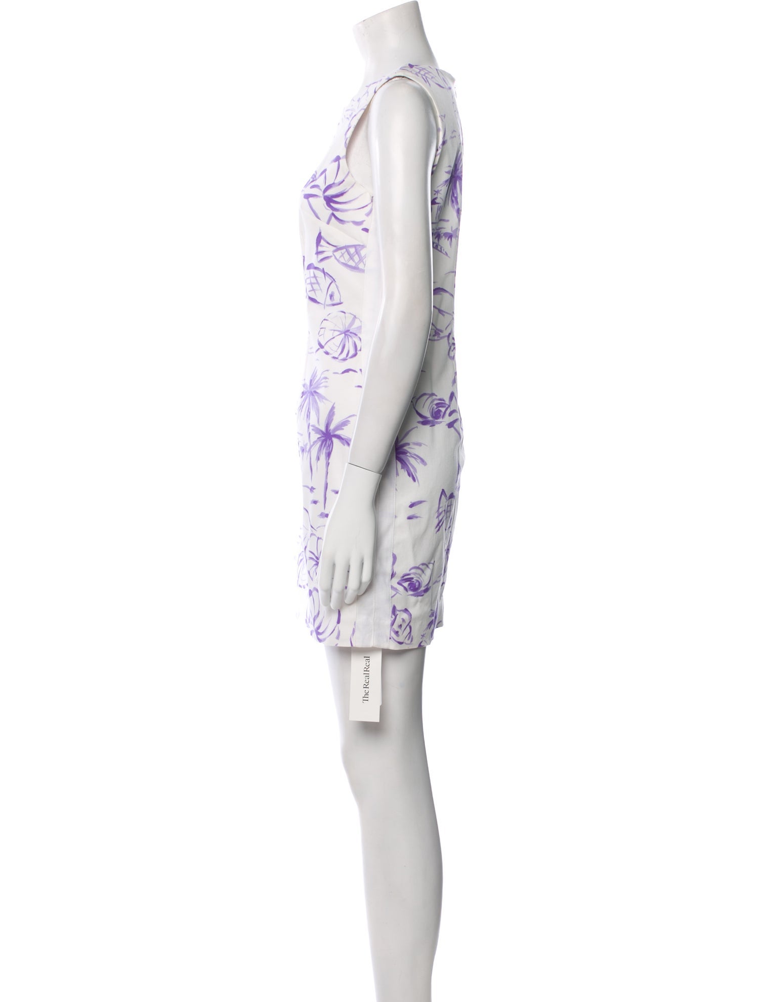 Leggiadro Printed Mini Dress