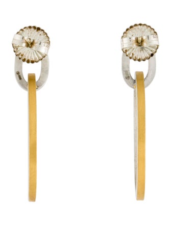 Lika Behar Two-Tone Drop Earrings