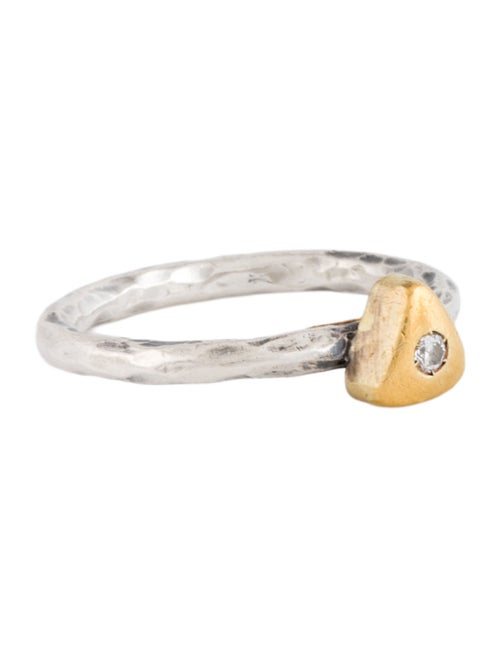 Lika Behar Two-Tone Diamond Geometry Ring