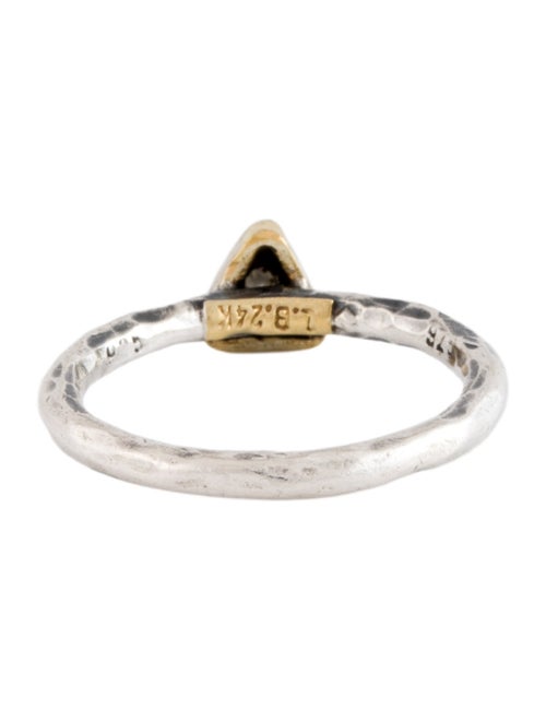 Lika Behar Two-Tone Diamond Geometry Ring