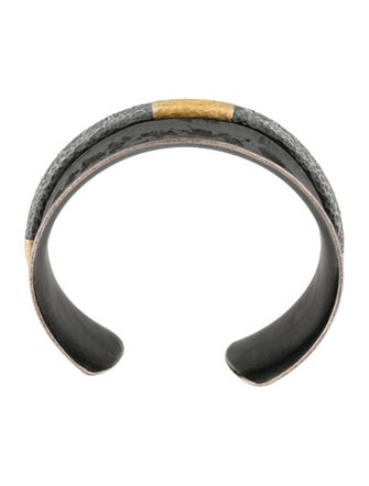 Lika Behar Diamond Ancora Cuff Bracelet