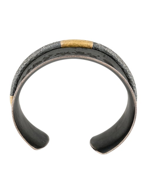 Lika Behar Diamond Ancora Cuff Bracelet