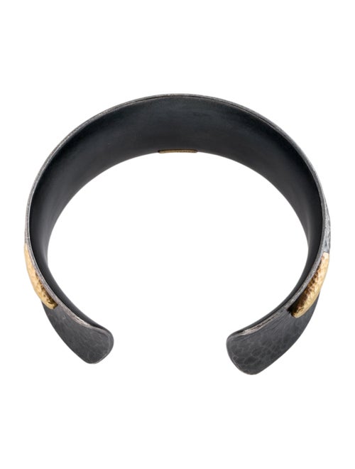 Lika Behar Two-Tone Ancora Cuff Bracelet