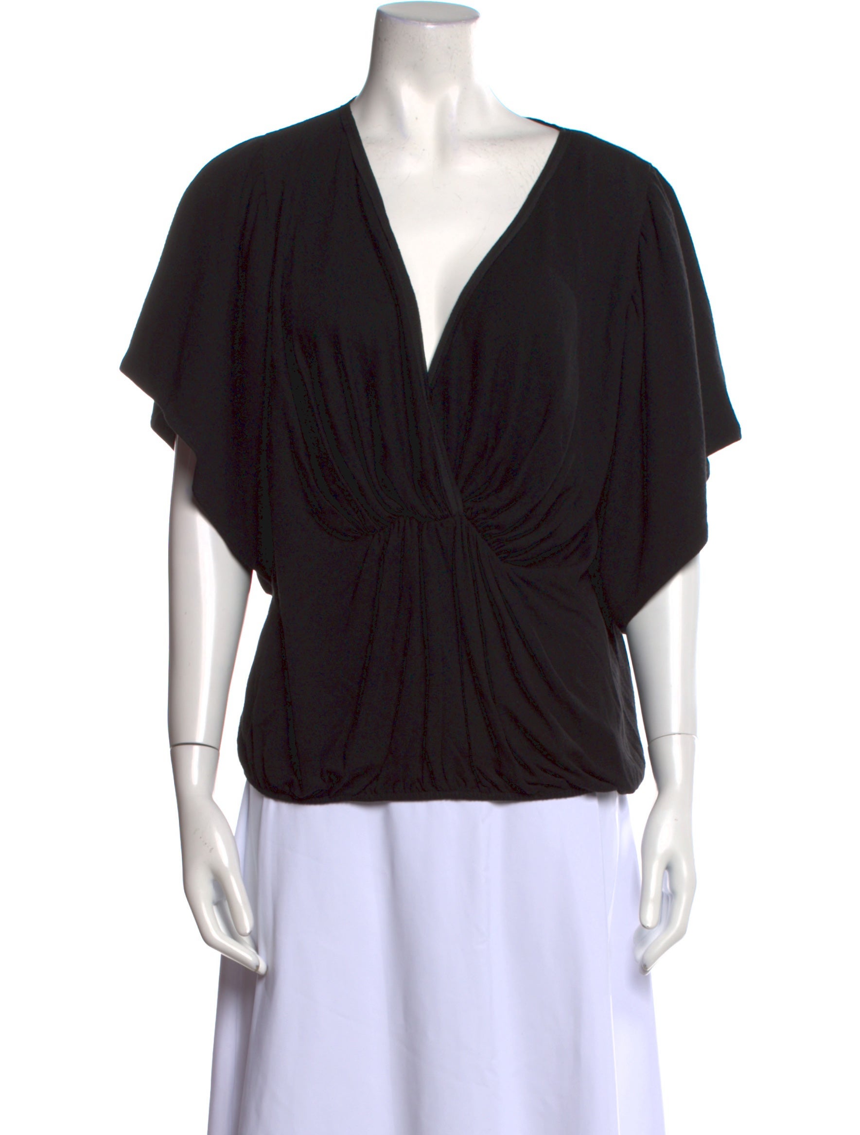 LIU JO V-Neck Short Sleeve Blouse