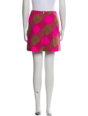 LIU JO Plaid Print Mini Skirt
