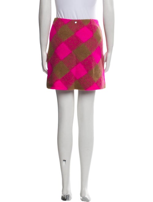 LIU JO Plaid Print Mini Skirt