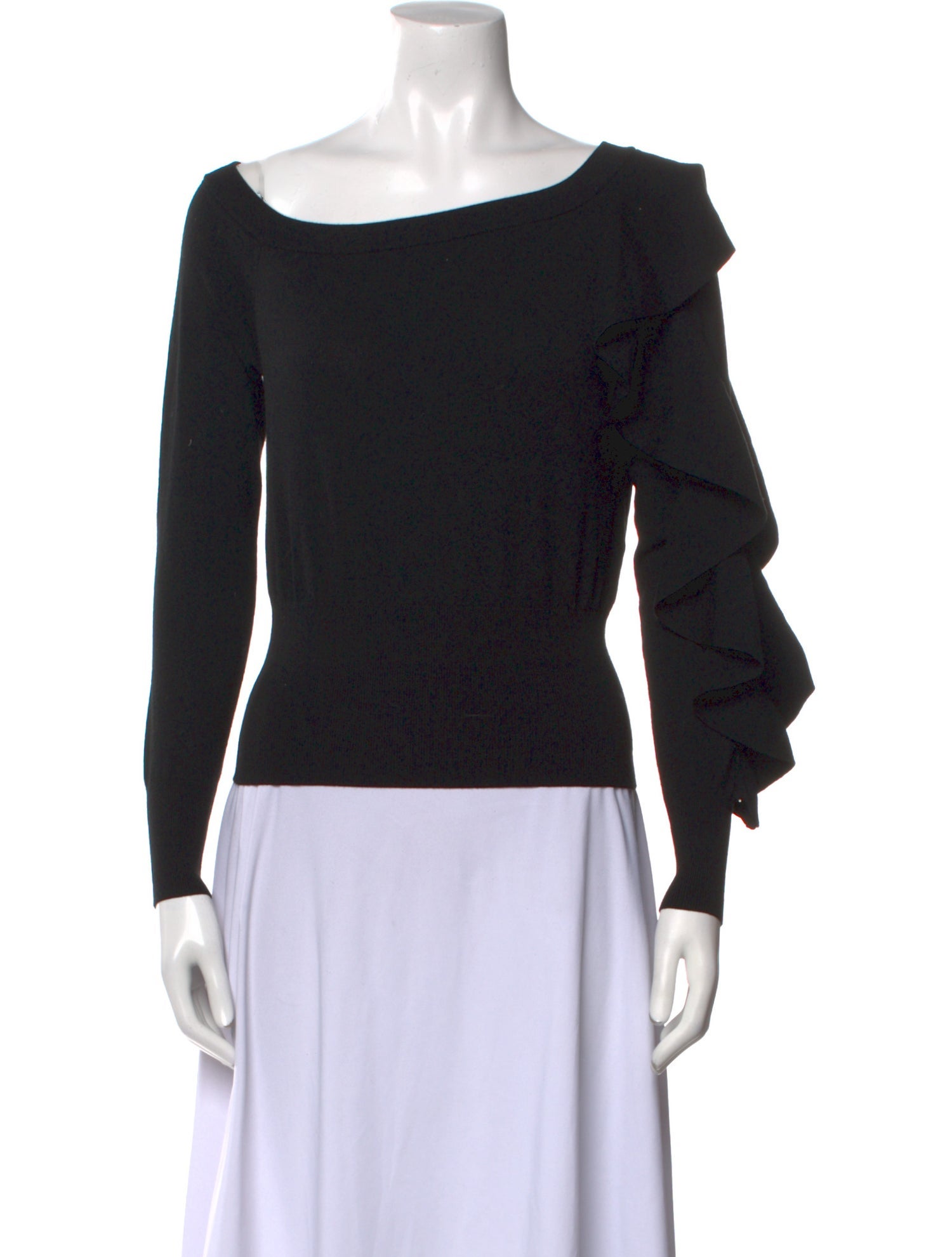 LIU JO Asymmetrical Long Sleeve Top