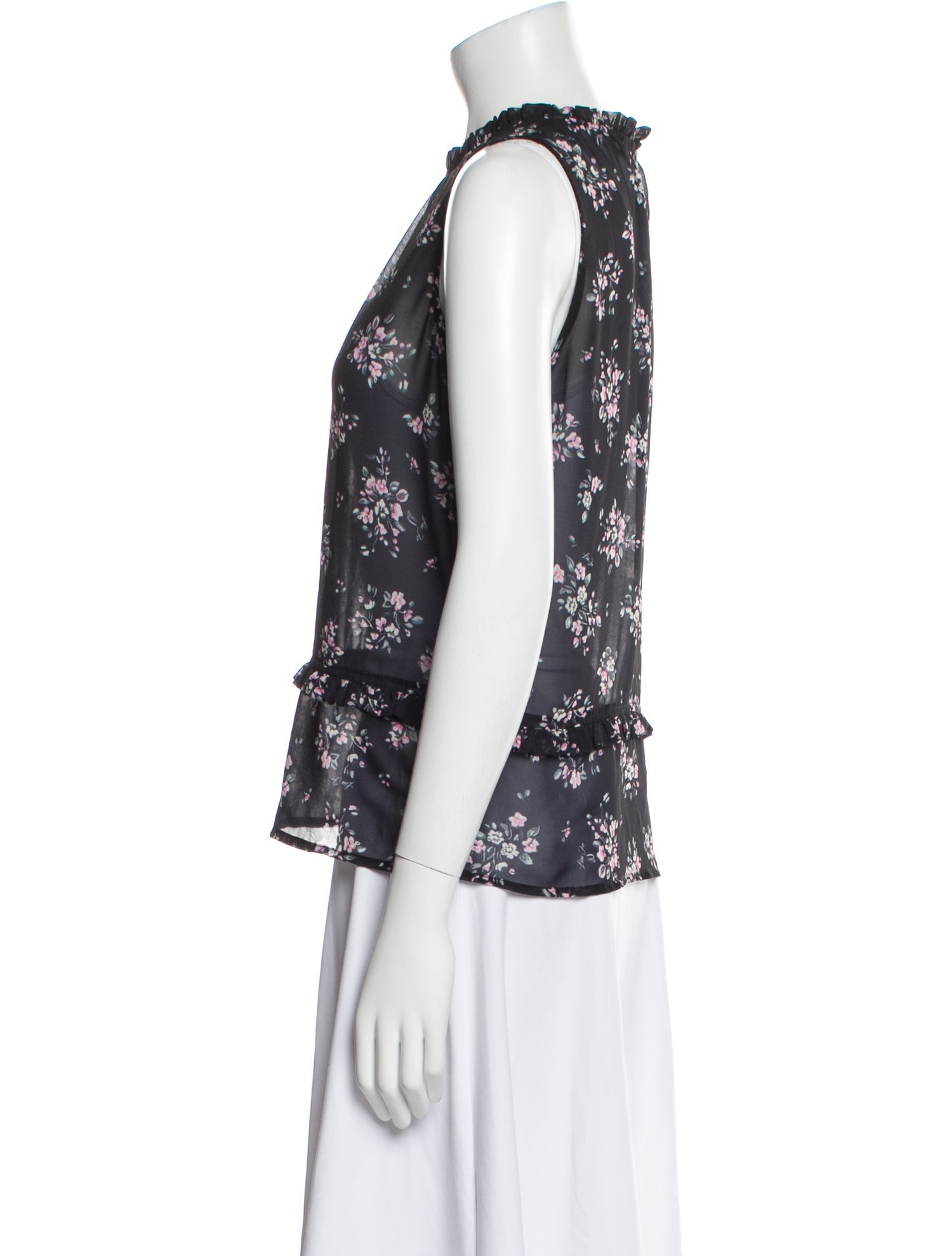 LIU JO Vintage Floral Print Blouse