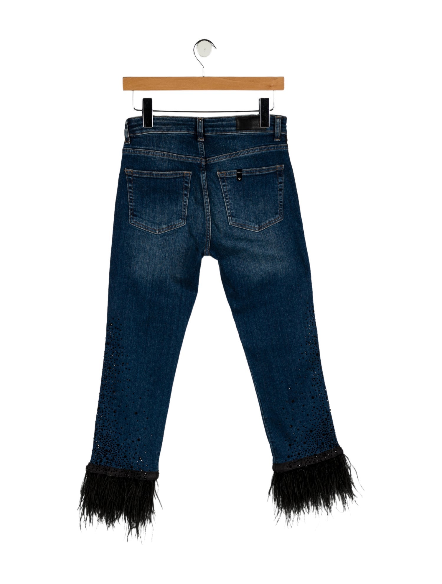 LIU JO Mid-Rise Straight Leg Jeans