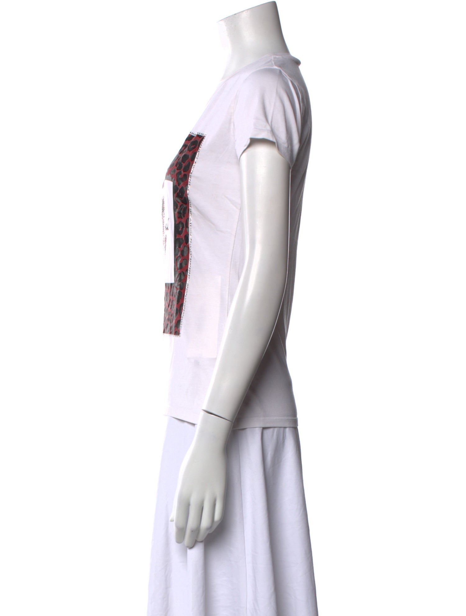 LIU JO Graphic Print Crew Neck T-Shirt