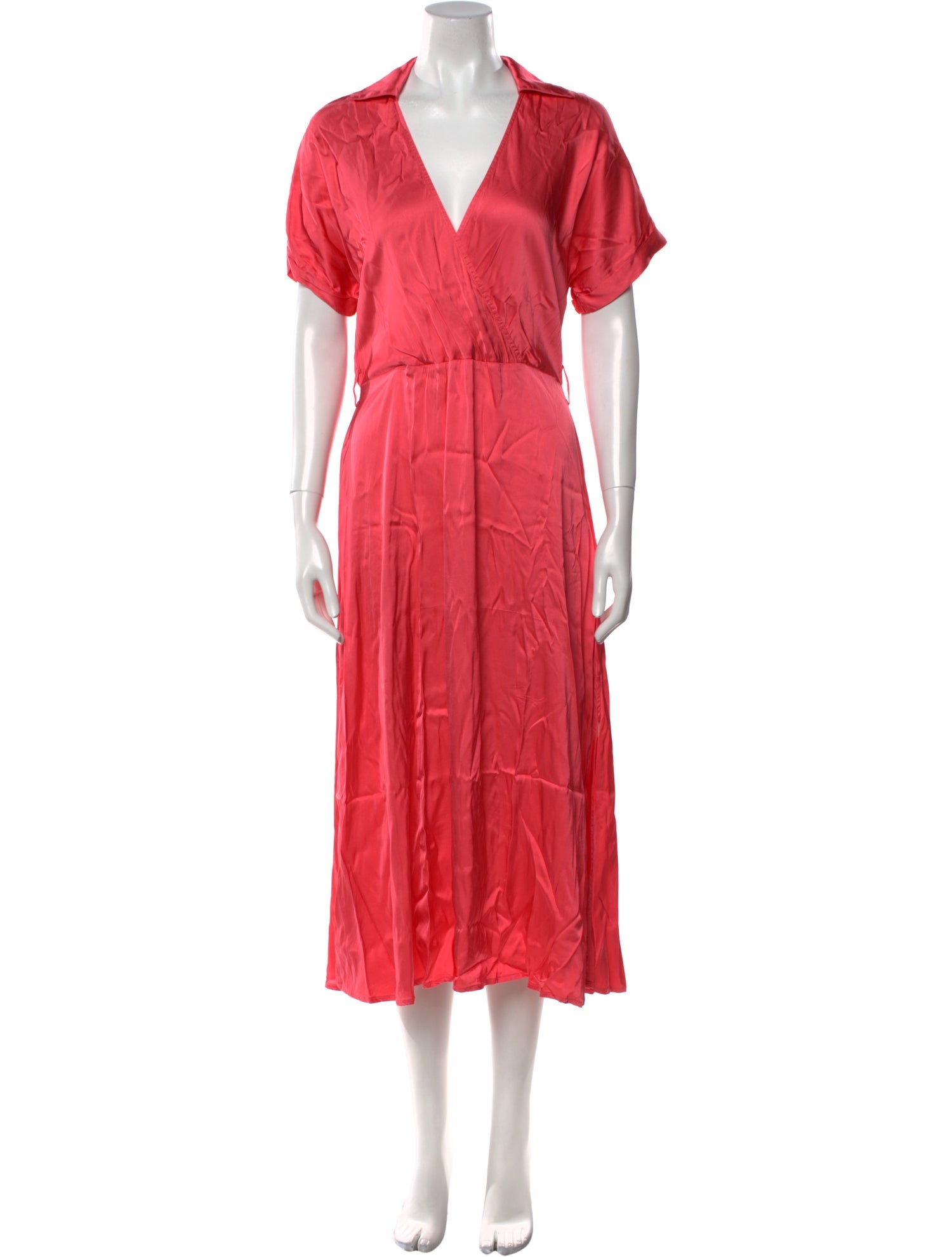 LIU JO Silk Midi Length Dress