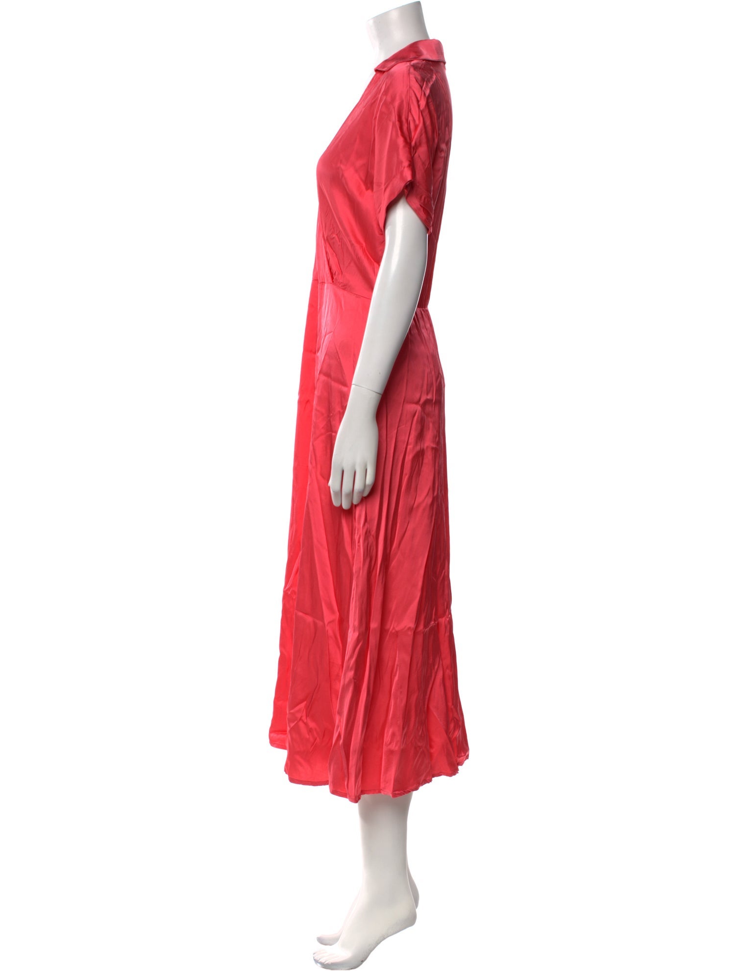 LIU JO Silk Midi Length Dress