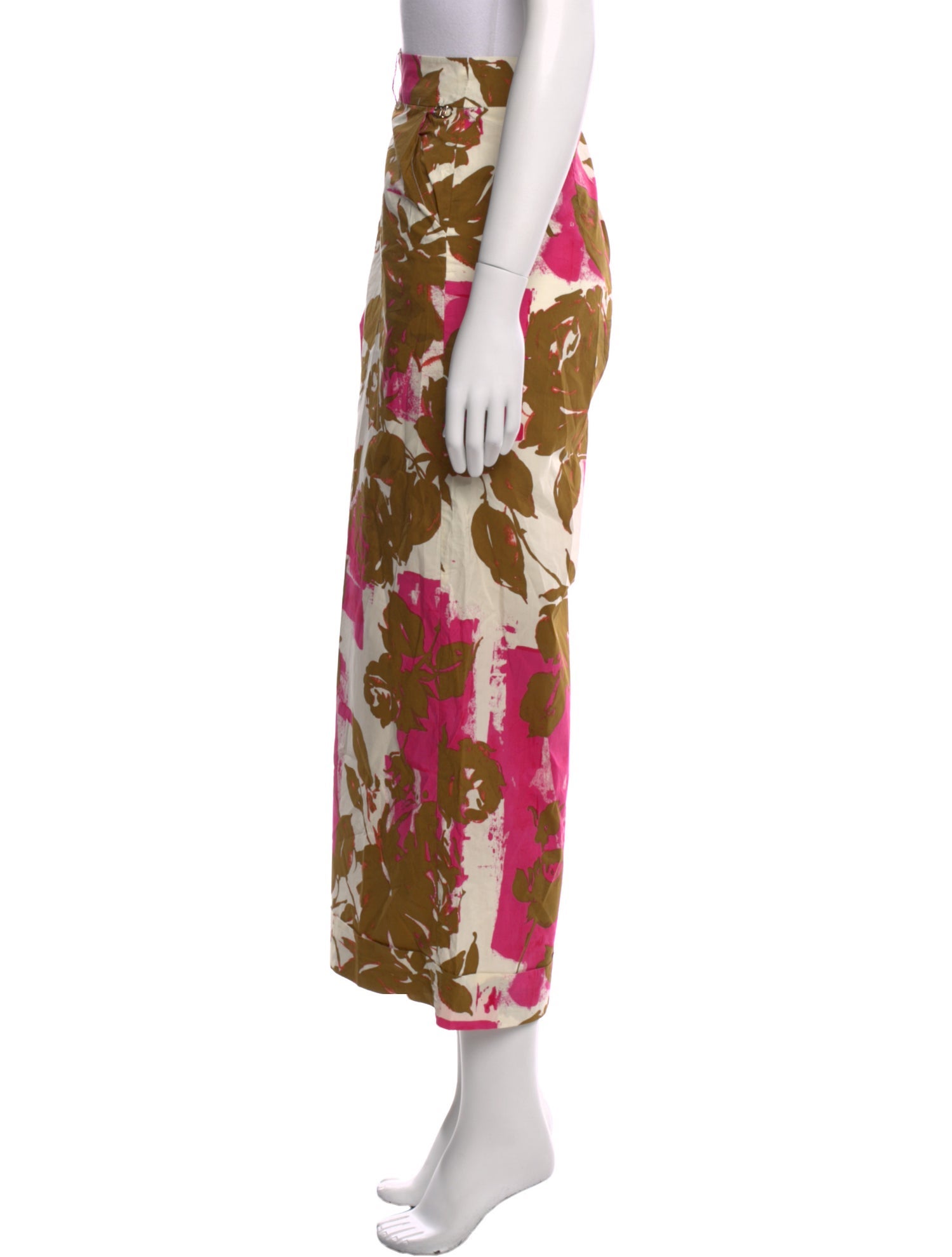 LIU JO Printed Wide Leg Pants