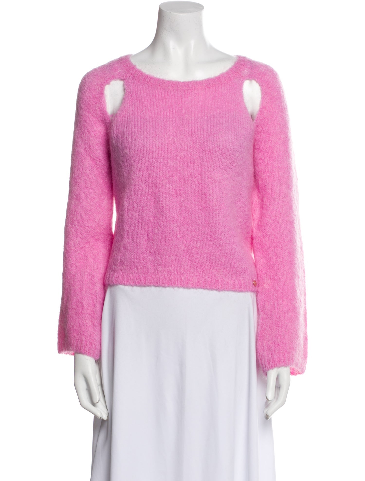 LIU JO Mohair Scoop Neck Sweater w/ Tags
