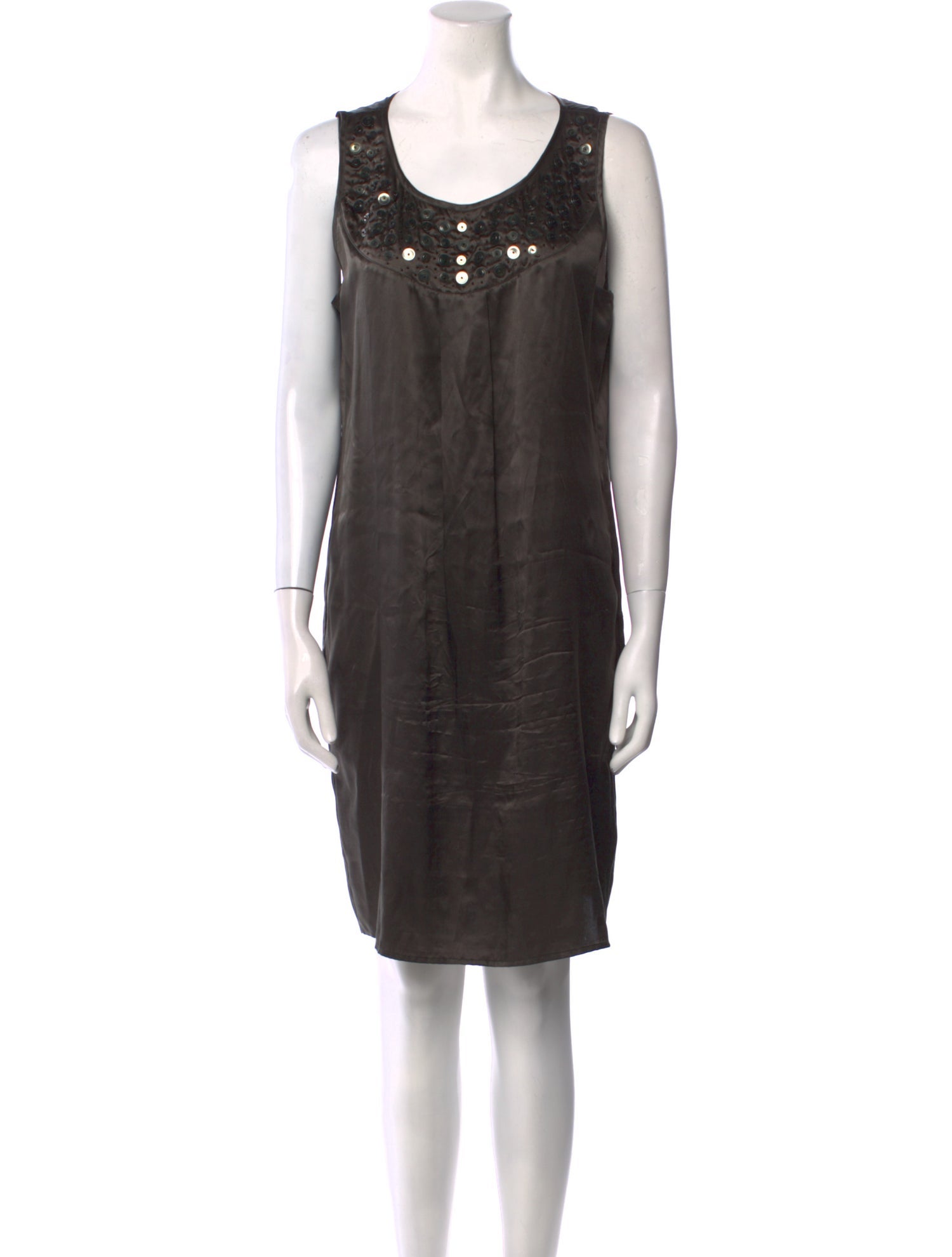 LIU JO Scoop Neck Knee-Length Dress
