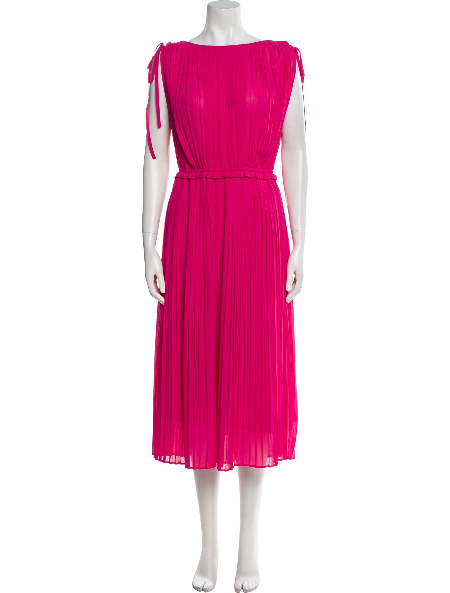 LIU JO Bateau Neckline Long Dress