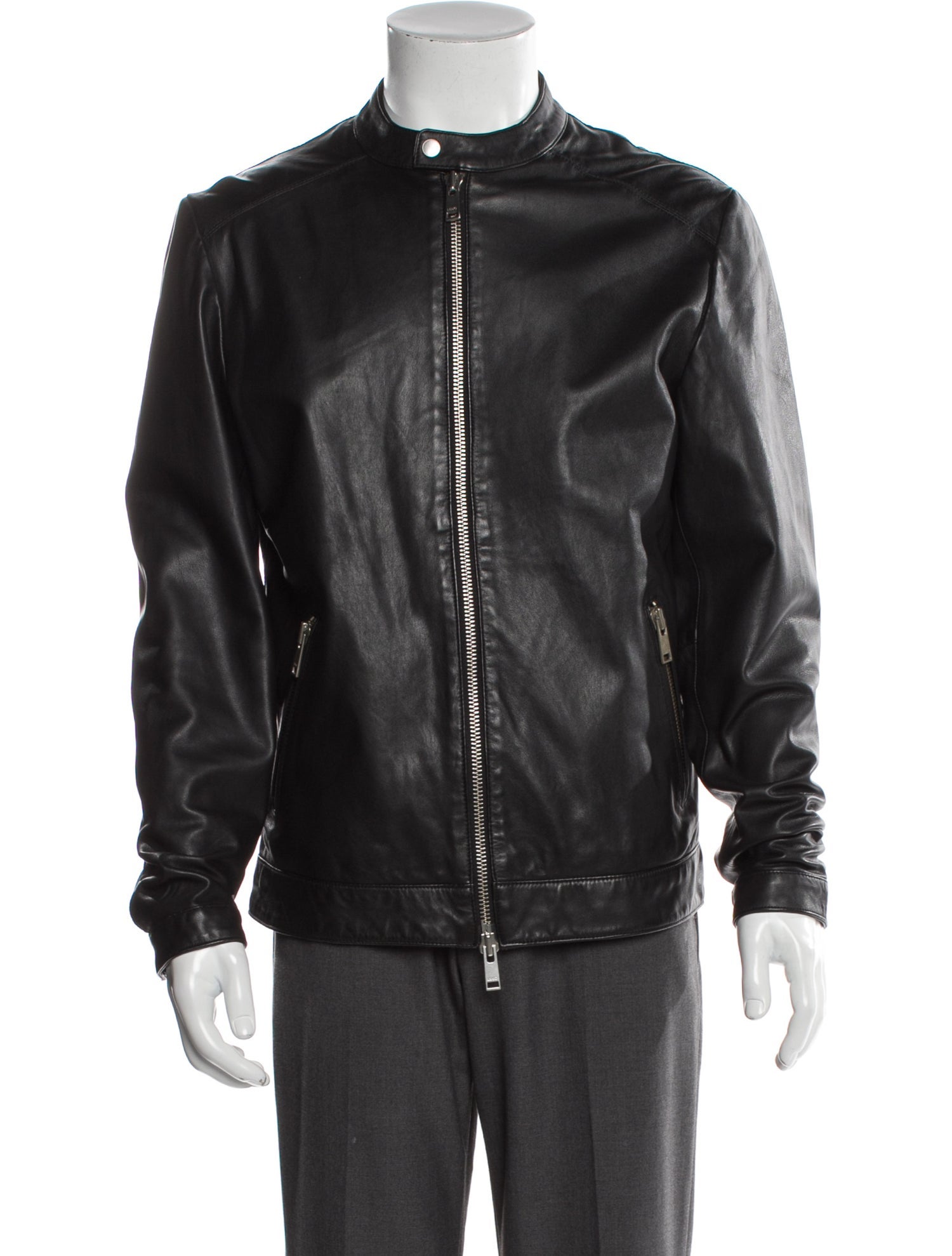 LIU JO Leather Moto Jacket