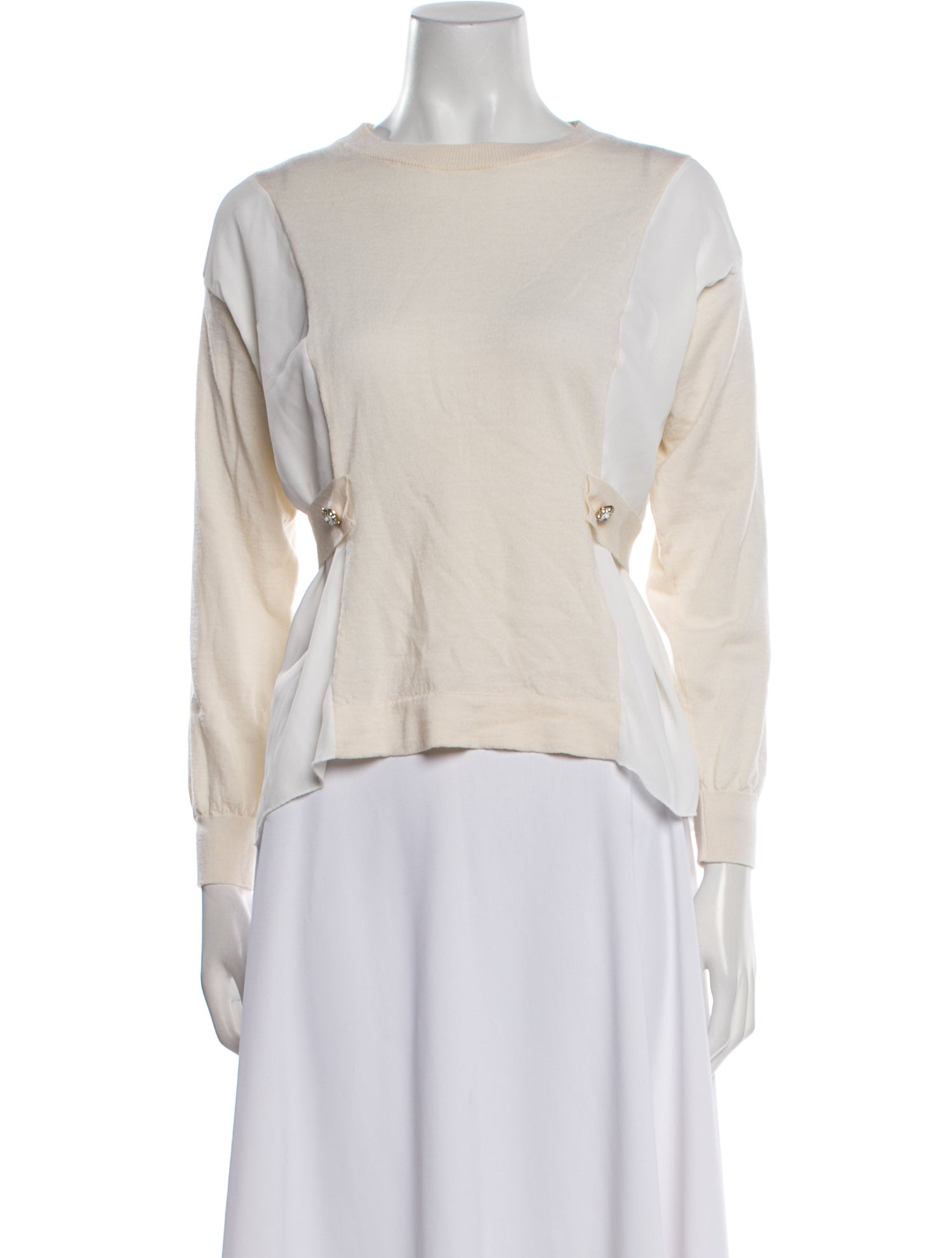 LIU JO Wool Bateau Neckline Sweater