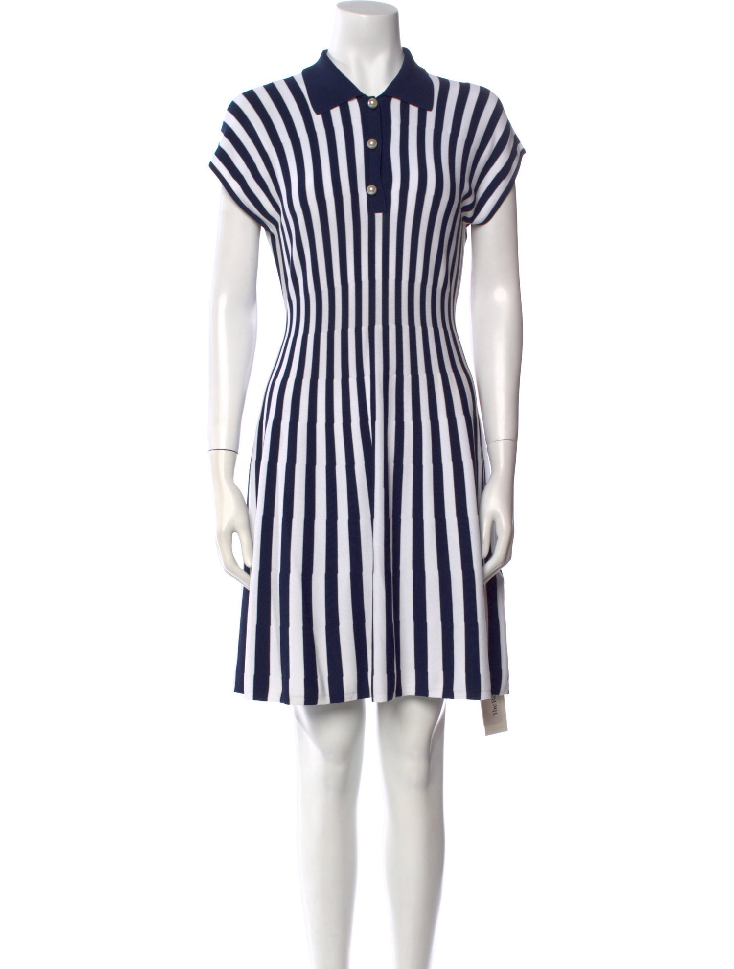 LIU JO Striped Mini Dress
