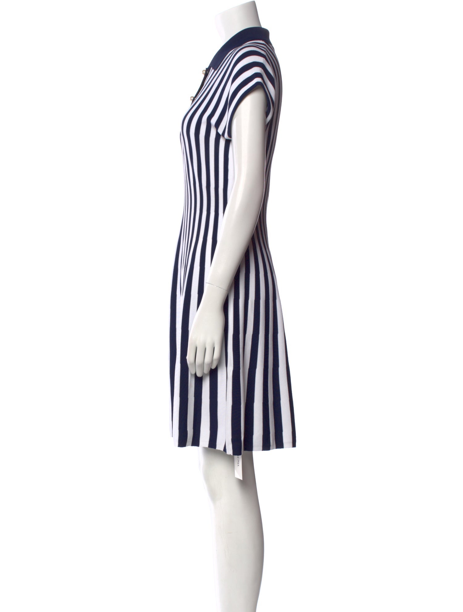 LIU JO Striped Mini Dress