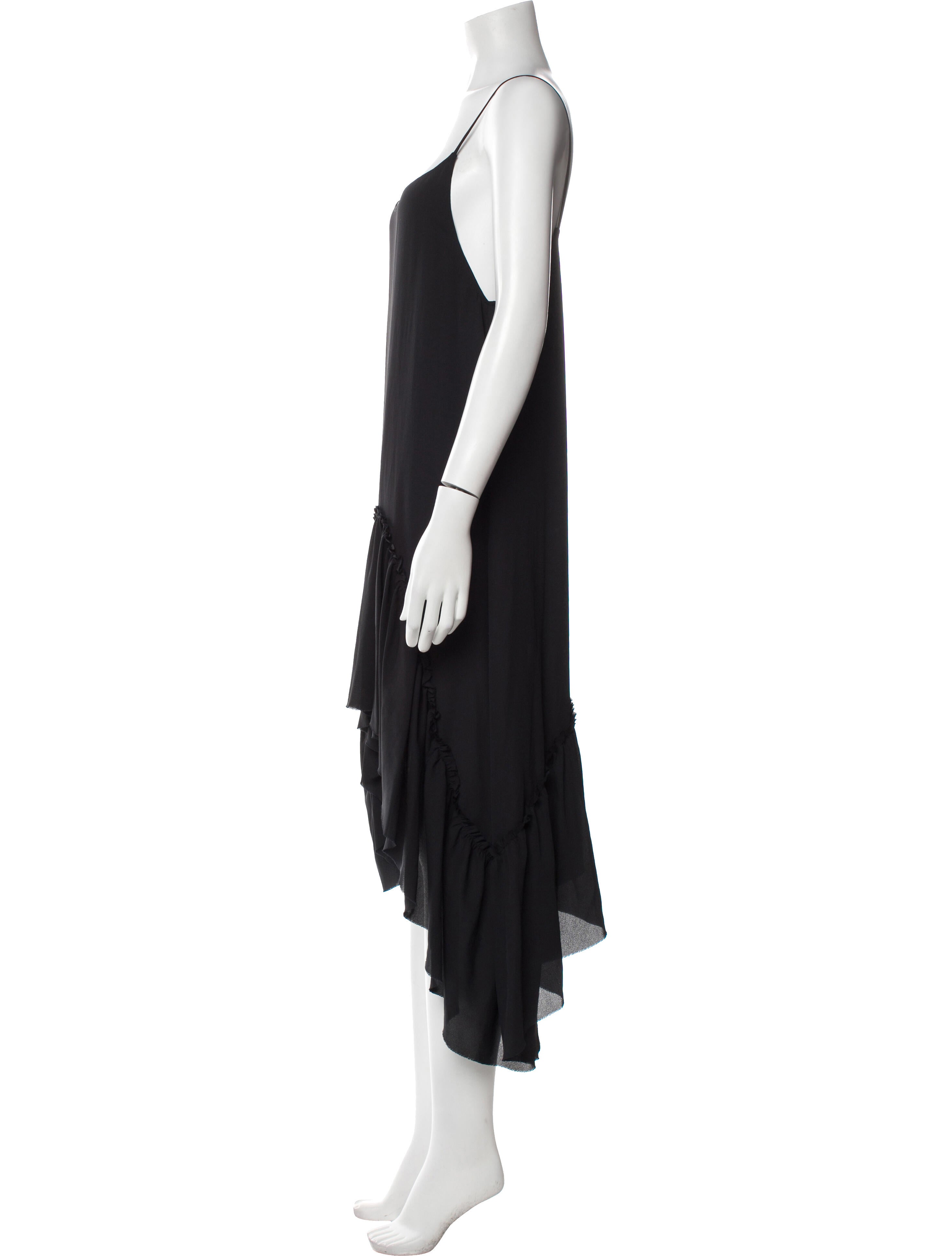 LIU JO Scoop Neck Long Dress