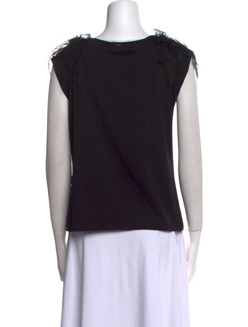 LIU JO Scoop Neck Short Sleeve Top