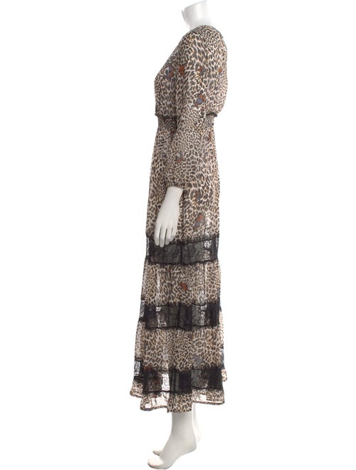 LIU JO Animal Print Long Dress