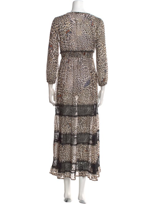 LIU JO Animal Print Long Dress
