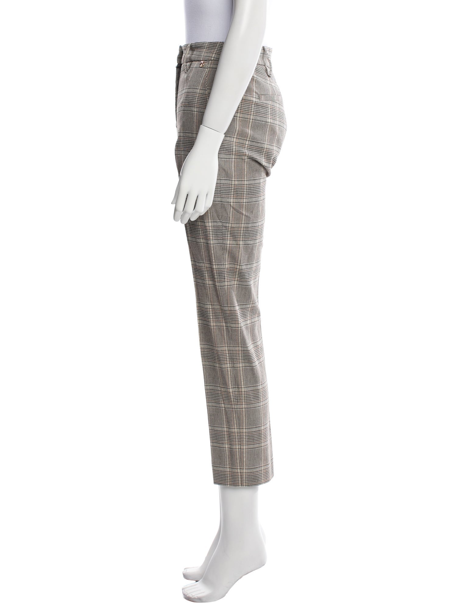 LIU JO Linen Straight Leg Pants