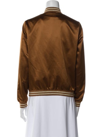 LIU JO Leather Bomber Jacket
