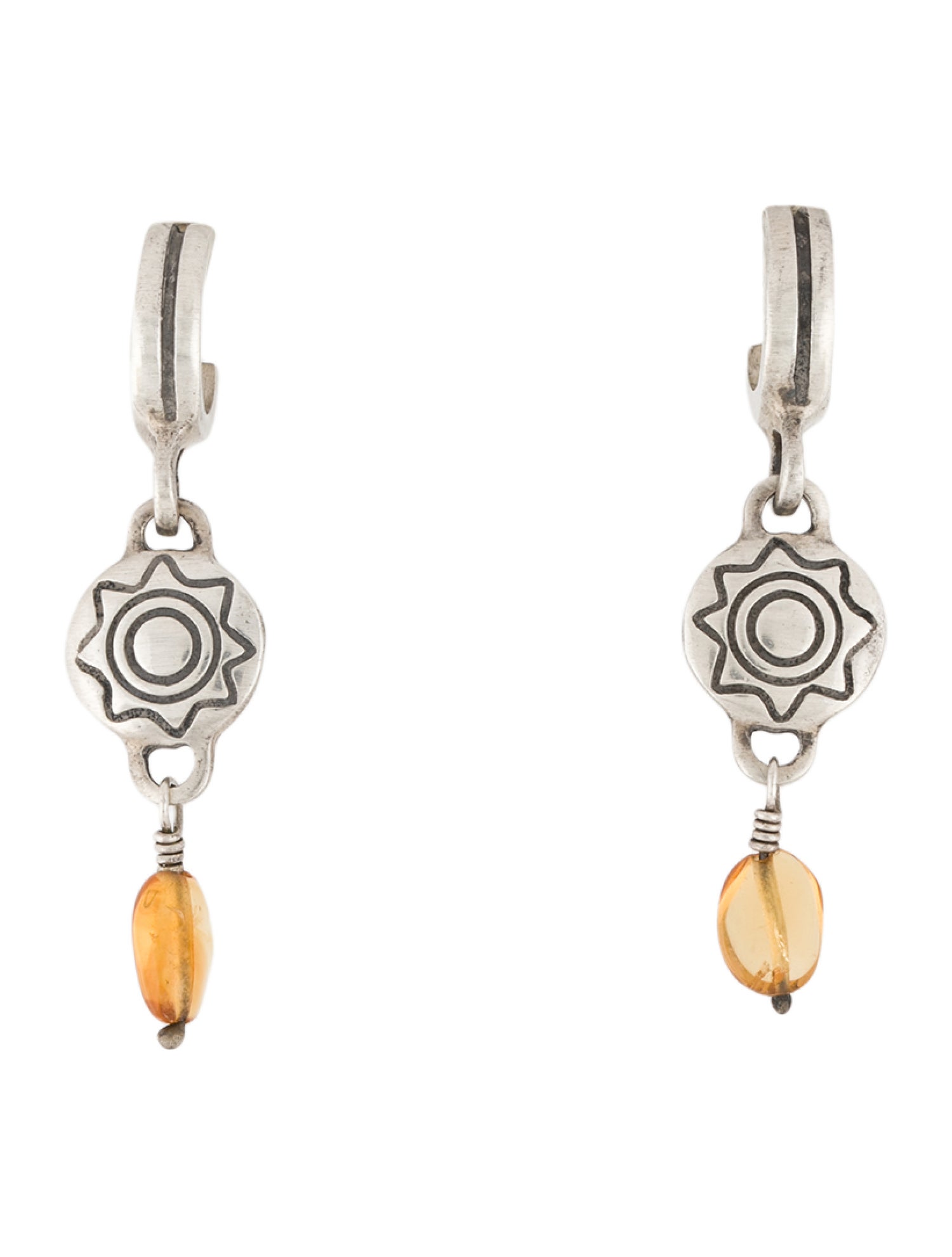 Lisa Jenks Citrine Drop Earrings