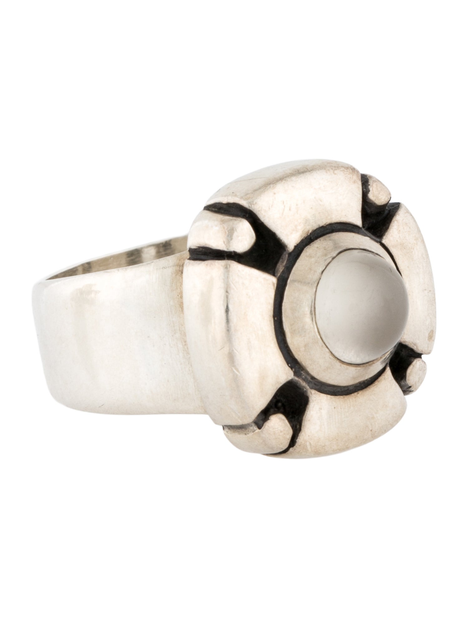 Lisa Jenks Moonstone Maltese Cross Ring